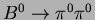 $B^0 \rightarrow \pi^0\pi^0$